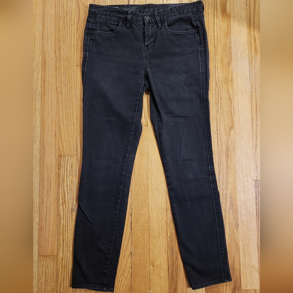 Madewell Black Skinny Skinny Ankle Jeans, Size 27